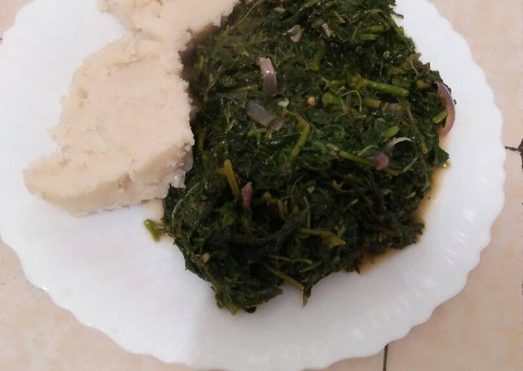 Easiest Way to Prepare Super Quick Homemade Ugali managu