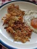 Hash browns με αυγά