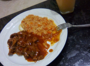 Una foto de Mollejas enchipotladas