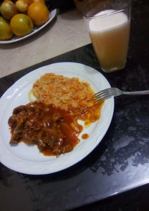 Una foto de Mollejas enchipotladas