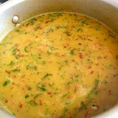 Tadka dal/lentil curry A picture of Tadka dal/lentil curry.