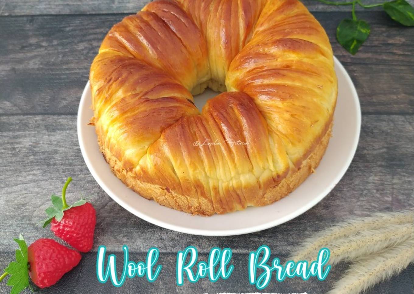 230. Wool Roll Bread (versi roti kentang)
