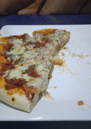 Una foto de Pizza bien fácil