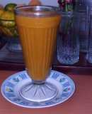 Jugo de papaya con dulzura