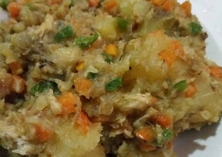 Sweet Potato Porridge with vegetables #teamabuja