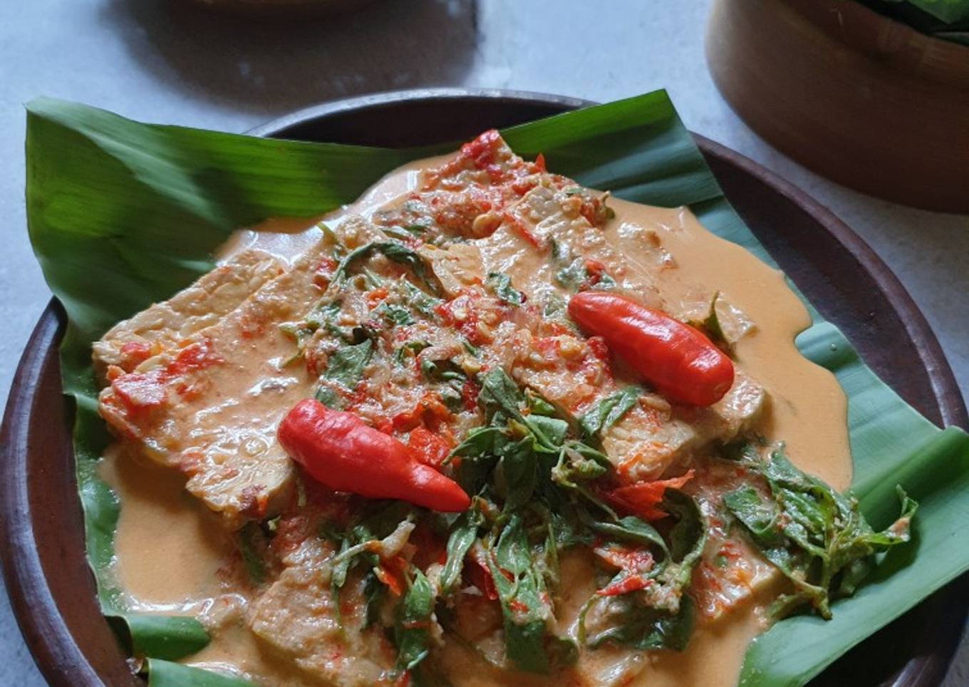 Pecak Tempe Kuah Santan