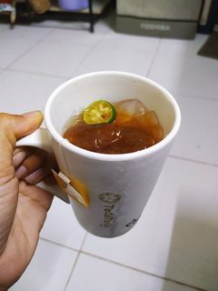 Hình của món Trà tắc.