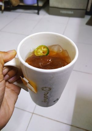 Hình của món Trà tắc.