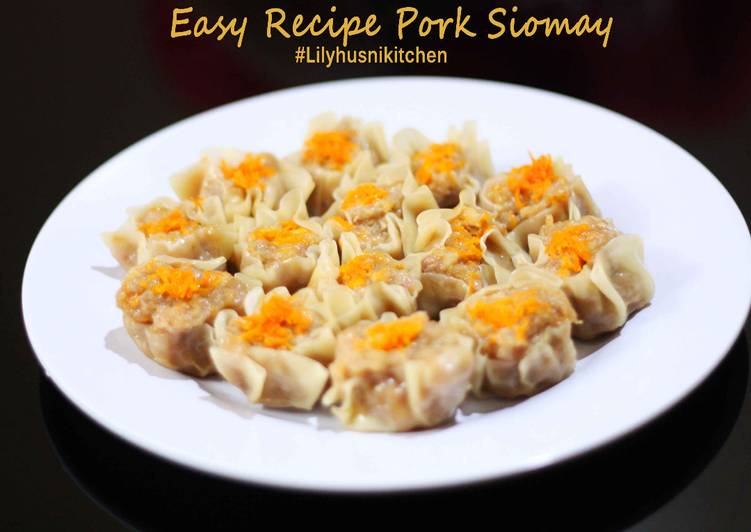 Resep Pork Siomay easy recipe oleh Lilyhusnikitchen Cookpad