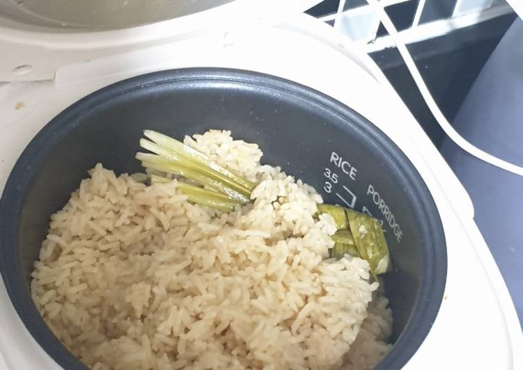 Cara Membuat Nasi Hainam Ayam Anti Gagal