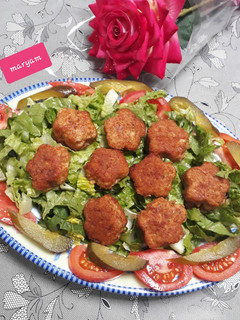 عکسی از دستور ناگت مرغ
