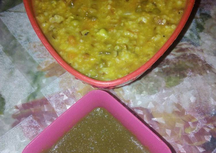 Recipe of Blends Mix veg daliya
