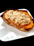 Patata Dolce con Tonno in Airfryer