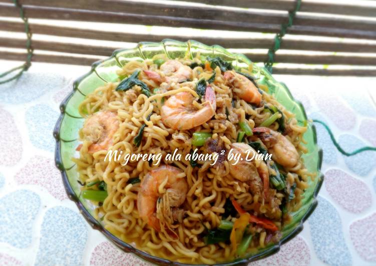 Langkah Mudah untuk Menyiapkan Mi goreng ala abang², Menggugah Selera