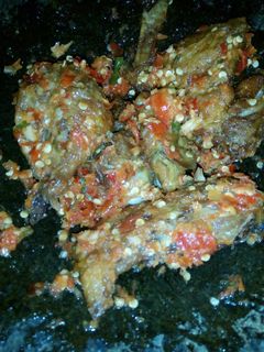 Foto resep Ayam penyet sambel mentah