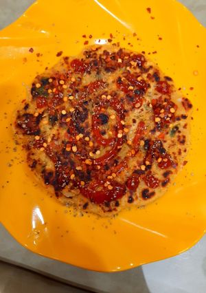 A picture of Uttapam.