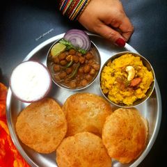 A picture of Nagori Puri.