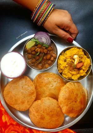 A picture of Nagori Puri.