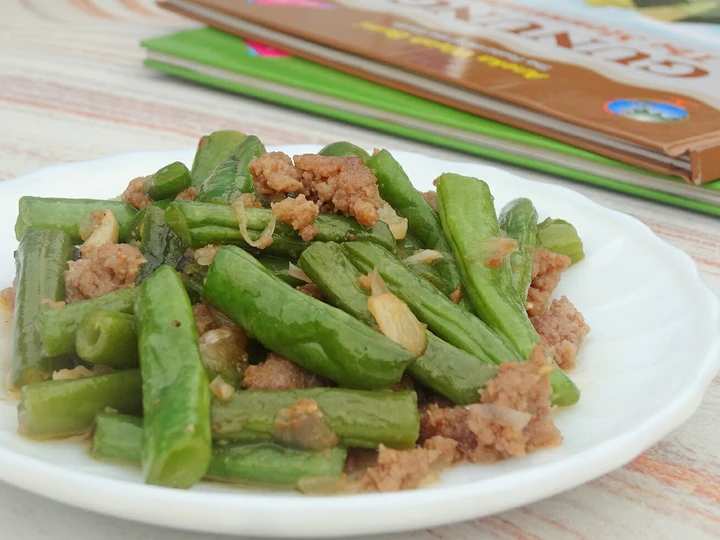 Cara Simple Menyiapkan Resep  Tumis Buncis Daging Cincang yang Bikin Ngiler, Menggugah Selera