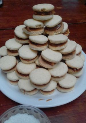 Una foto de Alfajores de maicena