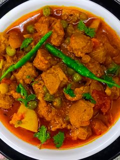 सोयाबीन मटर आलू की सब्जी (Soyabean Matar Aalu ki sabji) रेसिपी मुख्य फोटो