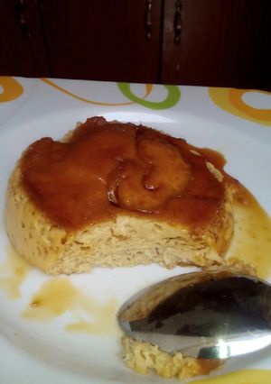 A picture of Cream caramel recipe.