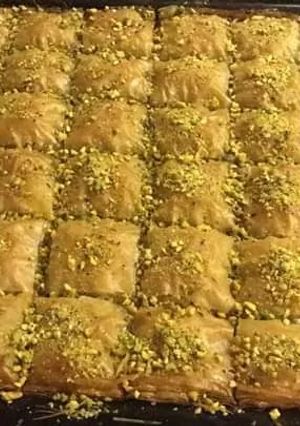 صورة لوصفة بقلاوة