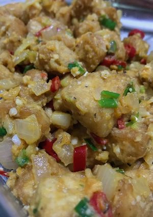 Foto resep Tahu telor asin