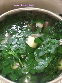 Foto resep Sayur bening kelor