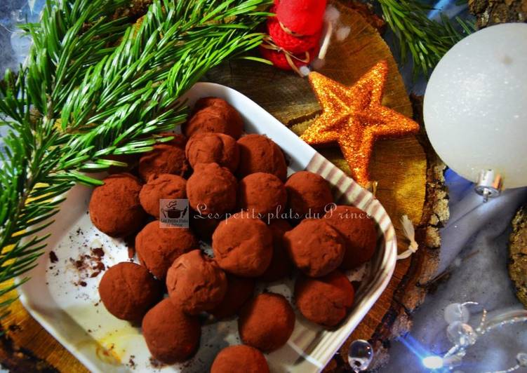 Recette Des Truffes au chocolat sans beurre