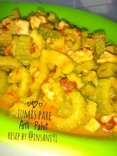 Foto resep Tumis Pare 😋 Anti Pahit 😘