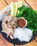 Thịt Luộc Cuốn Bánh Tráng