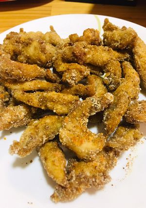 香辣炸雞柳 的食譜成品照片