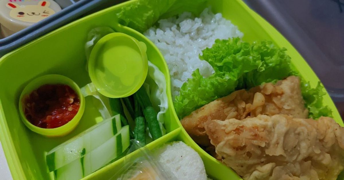 Bekal Sekolah Telur Crispy