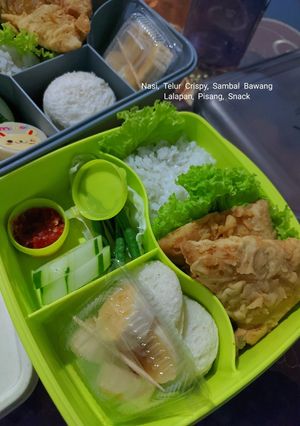 Foto resep Bekal Sekolah Telur Crispy