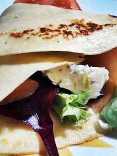 Una foto de Crepes salados o galette bretonne