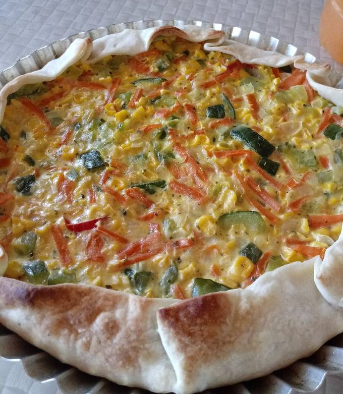 Foto principal de Tarta de verduras light
