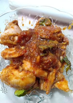 Foto resep Ayam Bumbu Rujak