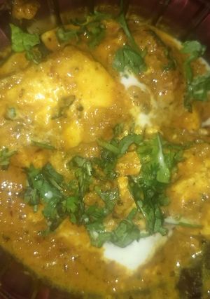 A picture of Paneer Hariyali.