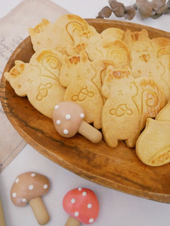 森林系「小松鼠餅乾」簡單可愛!! 的食譜成品照片