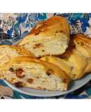 Pan casero con chicharrón🥖🧉