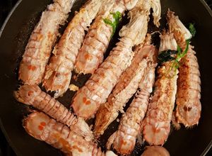 Foto di Pannocchia o canocchia saltate in padella