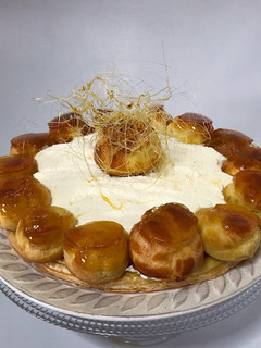 Una foto de Tarta Saint honoré