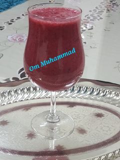 صورة لوصفة عصير البرقوق 🍷