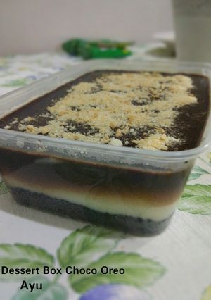 Foto resep Dessert Box Choco Oreo Ekonomis