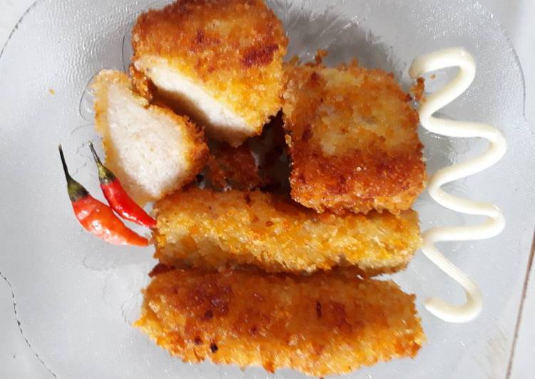 Resep Nugget ikan Lele kenyal #rumputlaut #gakbauamis yang Enak