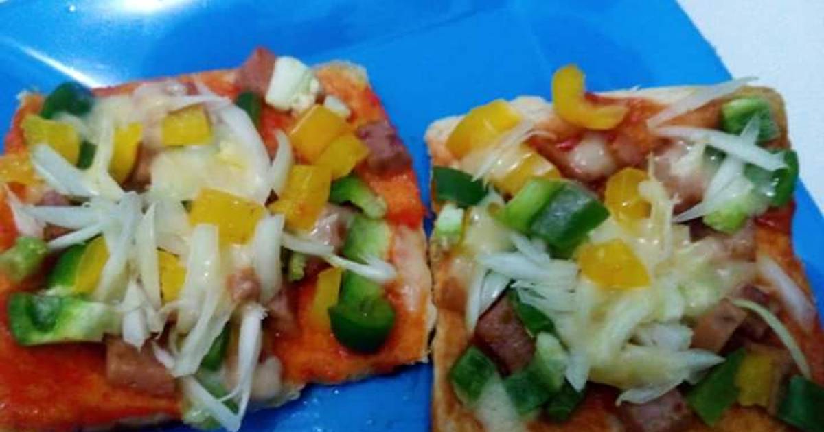17 resep pizza mini roti tawar enak dan sederhana ala rumahan - Cookpad