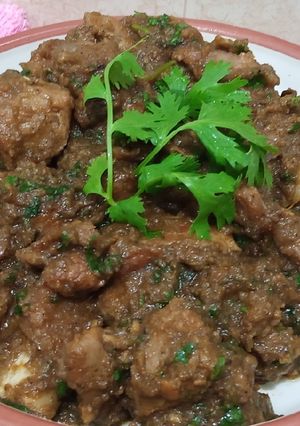 A picture of Beef Masala.