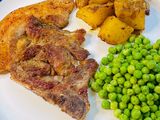 Honey glazed pork