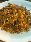 Akidi bean and corn